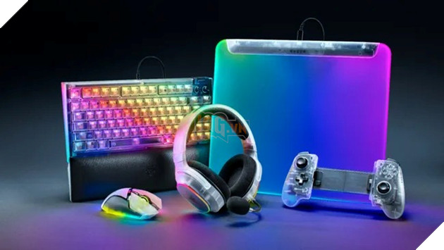 Razer ra mắt bộ sưu tập “Phantom White” bán trong suốt cho phụ kiện chơi game 2