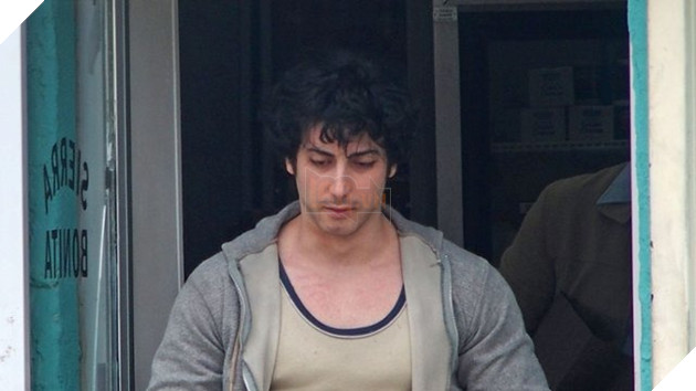 Hình ảnh tạo hình của sao nam Anthony Ippolito trong vai Sylvester Stallone.