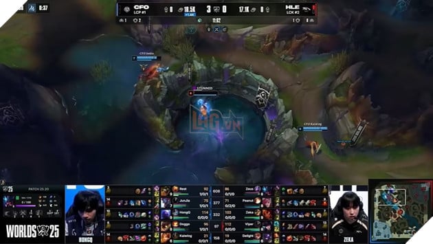 CKTG 2025: Hanwha Life Esports Và G2 Esports Ghi Tên Mình Vào Vòng Tứ Kết 2