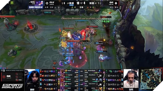 CKTG 2025: Hanwha Life Esports Và G2 Esports Ghi Tên Mình Vào Vòng Tứ Kết 5