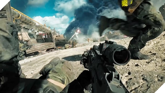 Một vài hình ảnh rò rỉ của chế độ Battle Royale trong BF6