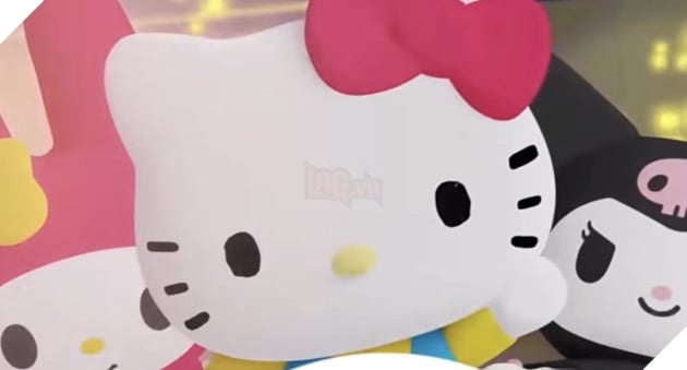 Hình ảnh về nhân vật "Hello Kitty".