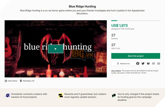 Blue Ridge Hunting: Khi Lối Chơi Của Phasmosphobia Áp Dụng Vào Vùng Núi Appalachian Kỳ Bí