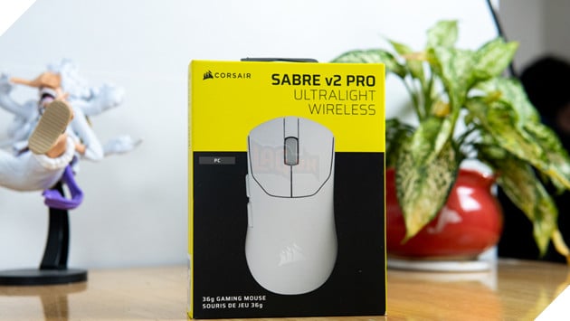 Review Corsair Sabre V2 Pro Ultralight Wireless: Chuột Gaming Cực Nhẹ, Siêu Nhanh, Chuẩn Cho Game Thủ FPS