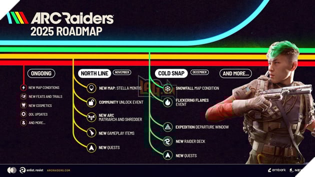Lộ Trình Ra Mắt Nội Dung Mới Của ARC Raiders Đến Hết Năm 2025 2