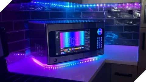 Chiếc PC chơi game “lò vi sóng” độc đáo trị giá 2.000 USD khiến cộng đồng mạng phát sốt