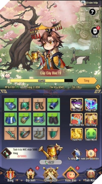 3Q Nghịch Chuyển Thời Không Game Tam Quốc Trồng Đào Xưng Đế Chính Thức Ra Mắt 8