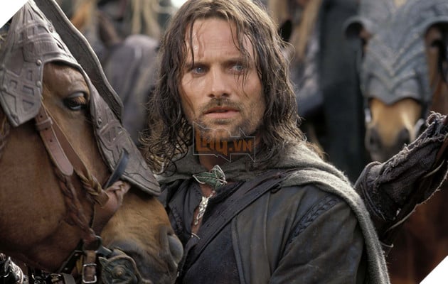 Hình ảnh sao nam Viggo Mortensen trong vai Aragorn.