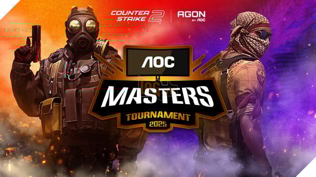 AOC Master 2025 Đã Trở Lại Cùng Tựa Game CS2 Đình Đám Với Tổng Giải Thưởng Lên Đến 20.000$