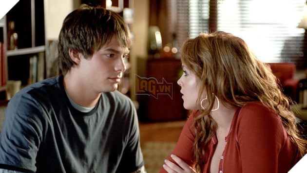 Nam diễn viên Jonathan Bennett và bạn diễn Lindsay Lohan trong phim Mean Girls.