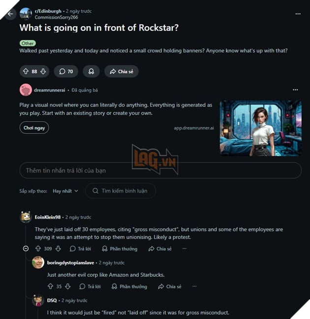 Nhiều người nhận thấy dấu hiệu biểu tình