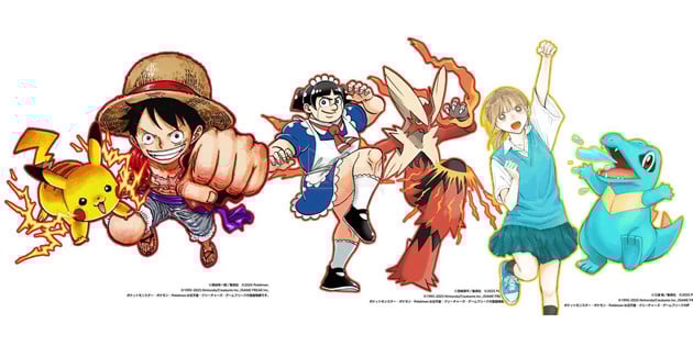 Pokémon và Shonen Jump hợp tác trong ấn phẩm crossover 2