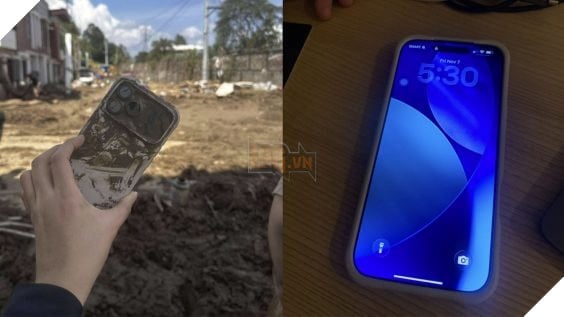 iPhone sống sót kỳ diệu sau ba ngày chìm trong bùn giữa thảm họa bão Kalmaegi ở Philippines