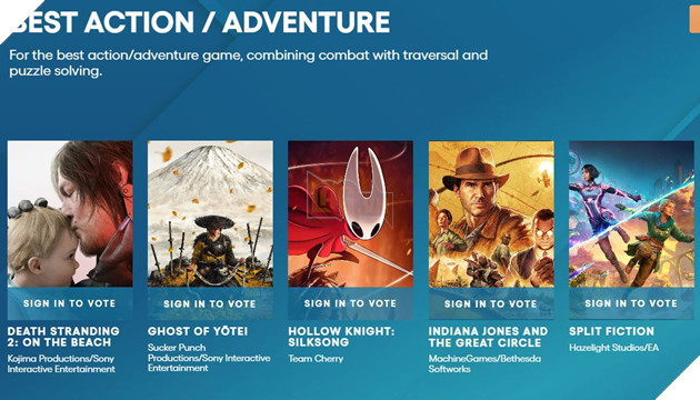 The Game Awards 2025: Tổng Hợp Các Ứng Viên Được Đề Cử Cho Từng Hạng Mục 18