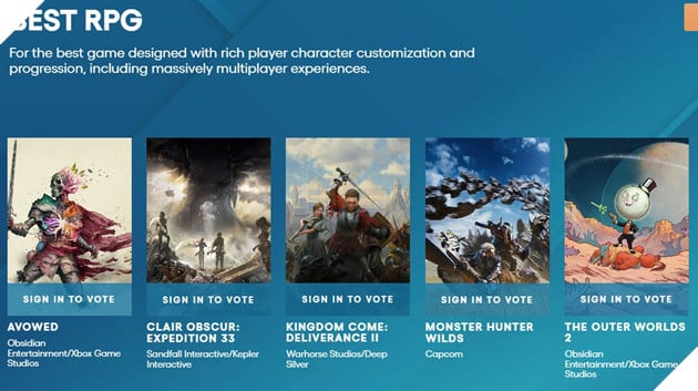 The Game Awards 2025: Tổng Hợp Các Ứng Viên Được Đề Cử Cho Từng Hạng Mục 19