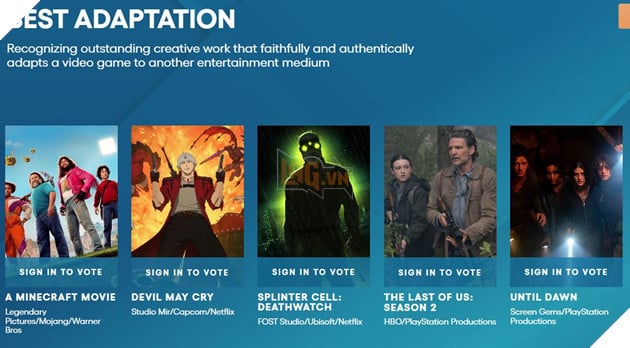 The Game Awards 2025: Tổng Hợp Các Ứng Viên Được Đề Cử Cho Từng Hạng Mục 29