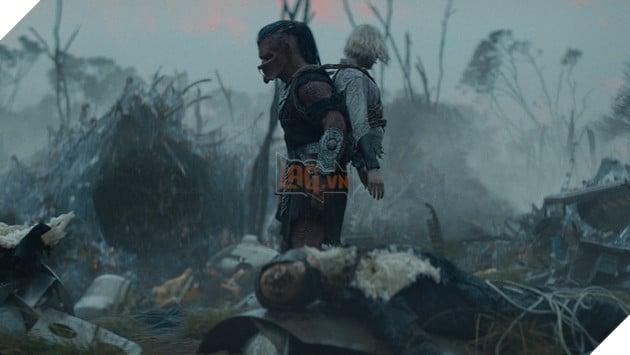 Hình ảnh trên phim "Predator: Badlands".