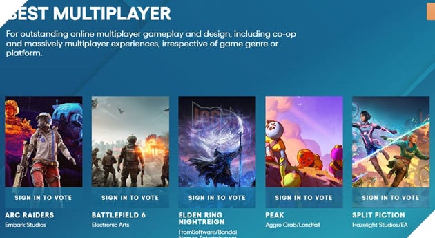 The Game Awards 2025: Tổng Hợp Các Ứng Viên Được Đề Cử Cho Từng Hạng Mục 24