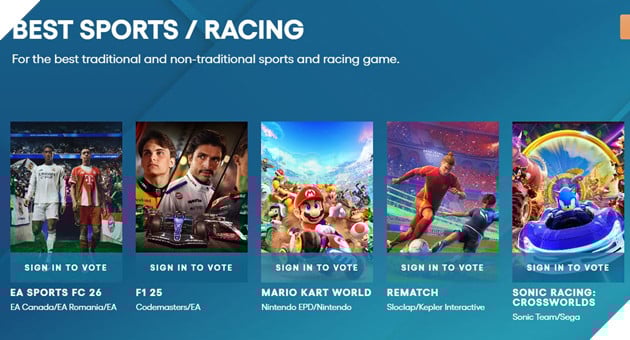 The Game Awards 2025: Tổng Hợp Các Ứng Viên Được Đề Cử Cho Từng Hạng Mục 23