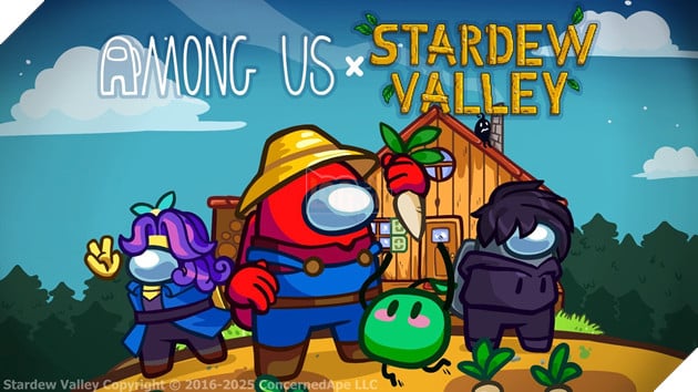 Stardew Valley hợp tác cùng Among Us trong sự kiện crossover độc quyền
