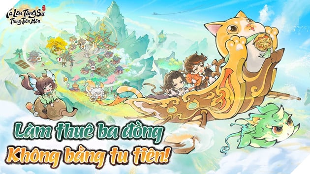 Game Tu Tiên Kinh Doanh Ta Làm Tông Sư Trong Tiên Môn Chính Thức Lên Sóng