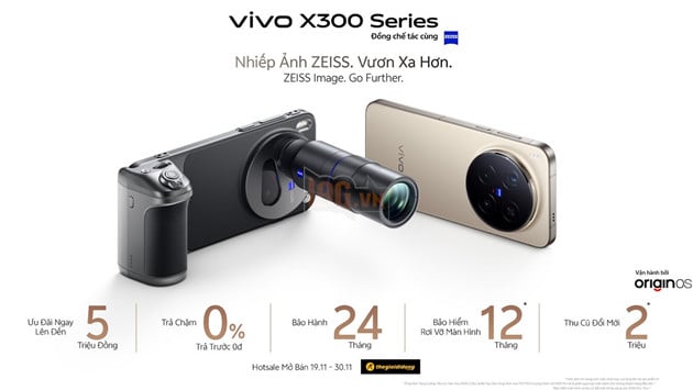 Vivo X300 Series ra mắt tại Việt Nam: Bộ đôi vua camera ZEISS 200MP thiết lập tiêu chuẩn mới trong kỷ nhiếp ảnh di động  9
