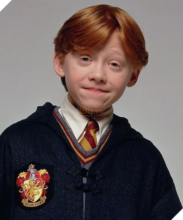 Hình ảnh về sao nam Rupert Grint trong vai Ron Weasley khi còn nhỏ.