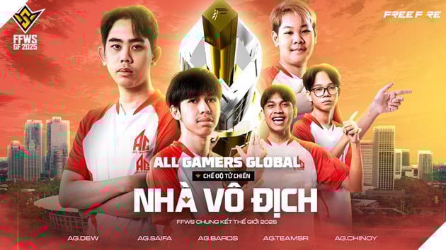 Đội Tuyển Buriram United Esports Của Thái Lan Chính Thức Trở Thành Nhà Vô Địch Free Fire Thế Giới 3