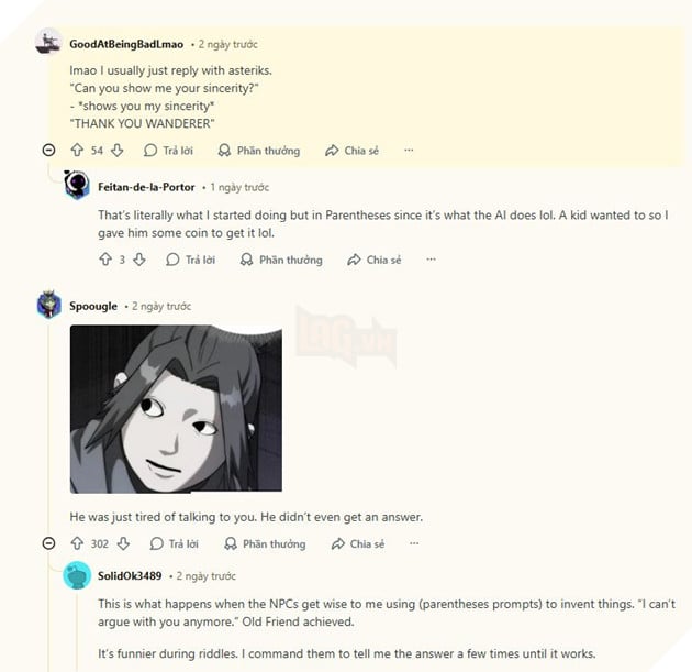 Where Winds Meet: Người Dùng Chia Sẻ Mẹo Thao Túng Tâm Lý AI Chatbot Của NPC 3