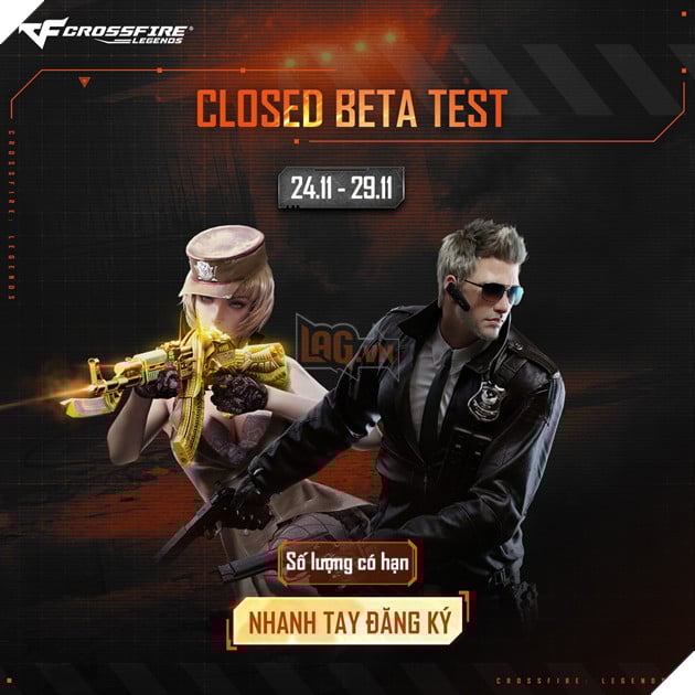 Crossfire: Legends Công Bố Thử Nghiệm Closed Beta, Game Thủ Chen Chân Đăng Ký Tham Gia