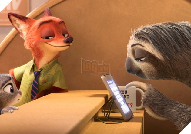 Hình ảnh về phim hoạt hình "Zootopia".