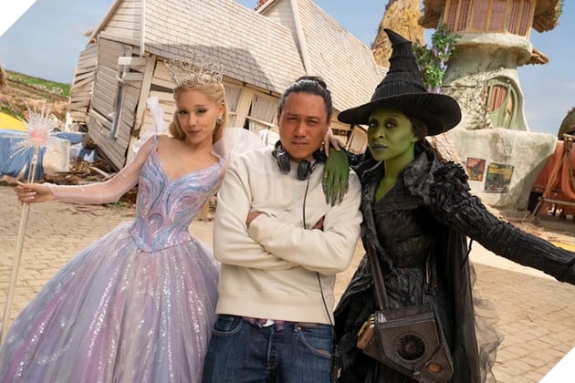 Hình ảnh về ê kíp phim "Wicked".