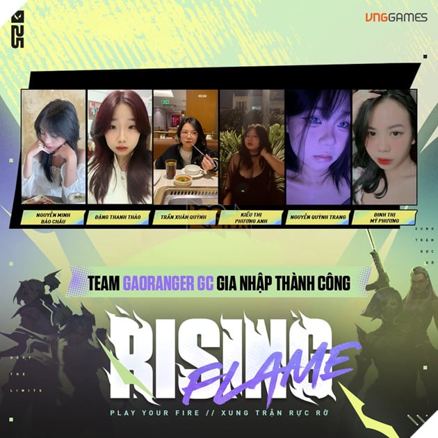 Giải Đấu Rising Flame Đã Sẵn Sàng Khởi Tranh Với 10 Đội Tuyển Valorant Nữ Việt Nam 7