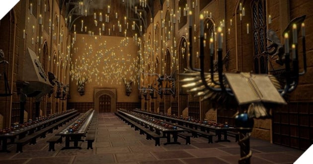 Hình ảnh trong loạt phim "Harry Potter".