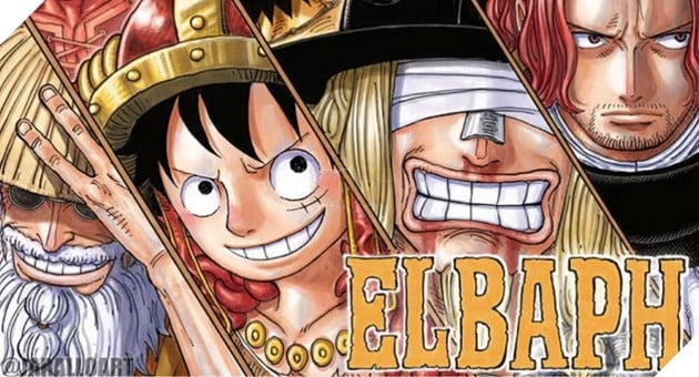 Spoiler One Piece chương 1168 hé lộ quá khứ Elbaph và bí mật Khế Ước Biển Sâu
