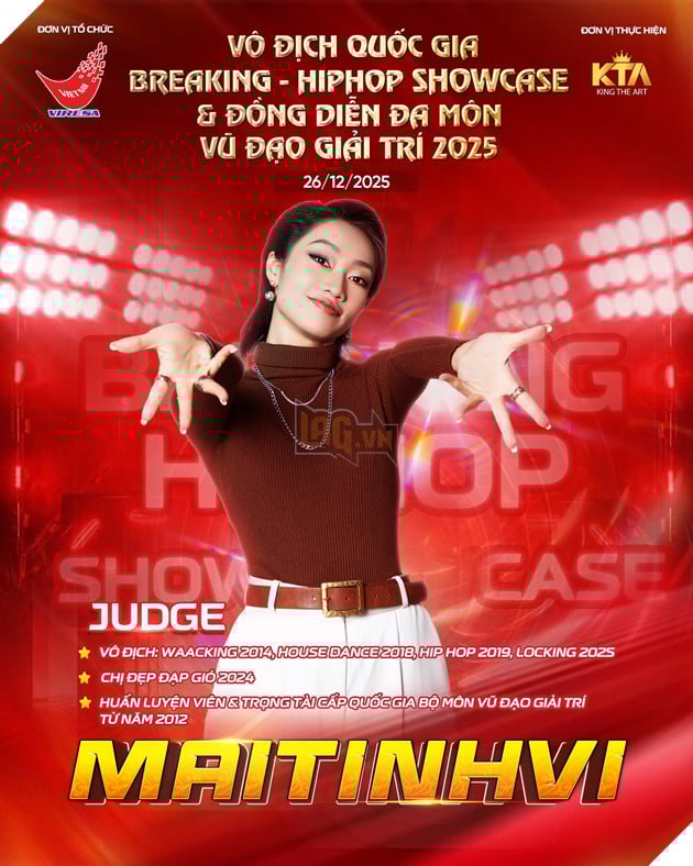 Khánh Thi Kết Hợp Cùng Việt Max - Viết Thành - Linh 3T Trong Giải Vô Địch Quốc Gia Breaking - Hiphop Showcase 2025 6