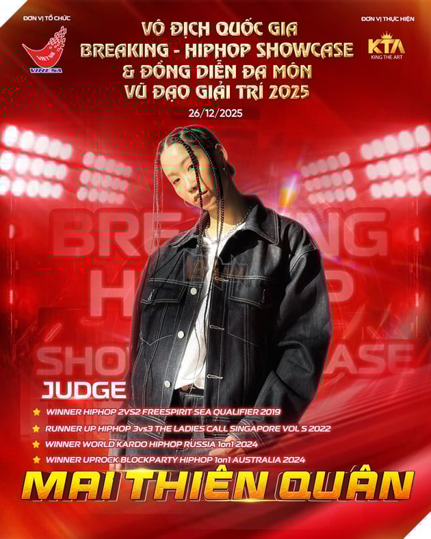 Khánh Thi Kết Hợp Cùng Việt Max - Viết Thành - Linh 3T Trong Giải Vô Địch Quốc Gia Breaking - Hiphop Showcase 2025 7