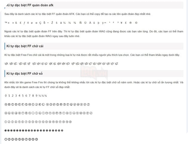 Tạo Tên Game Free Fire Chất Ngầu Cùng Ktdb.Net Công Cụ Tạo Tên FF Ký Tự Đặc Biệt Hot Nhất 2025 2
