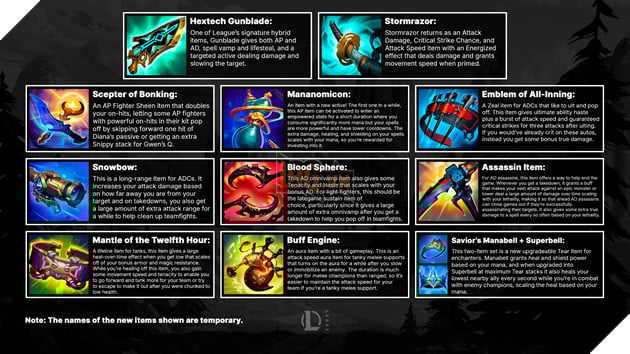 LMHT: Tổng Hợp Các Vật Phẩm Mới Sẽ Ra Mắt Trong Mùa Giải 2026 2