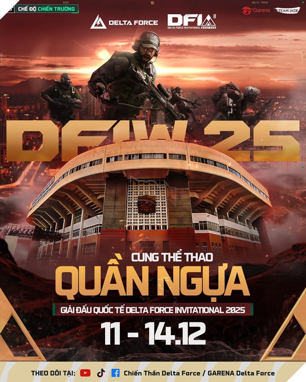 Chính Thức Khởi Tranh Giải Đấu Chuyên Nghiệp Quốc Tế Delta Force Invitational 2025: Chế Độ Chiến Trường 