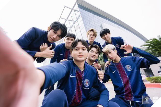 Đội hình PSG Esports tại vòng Bán kết AIC 2025