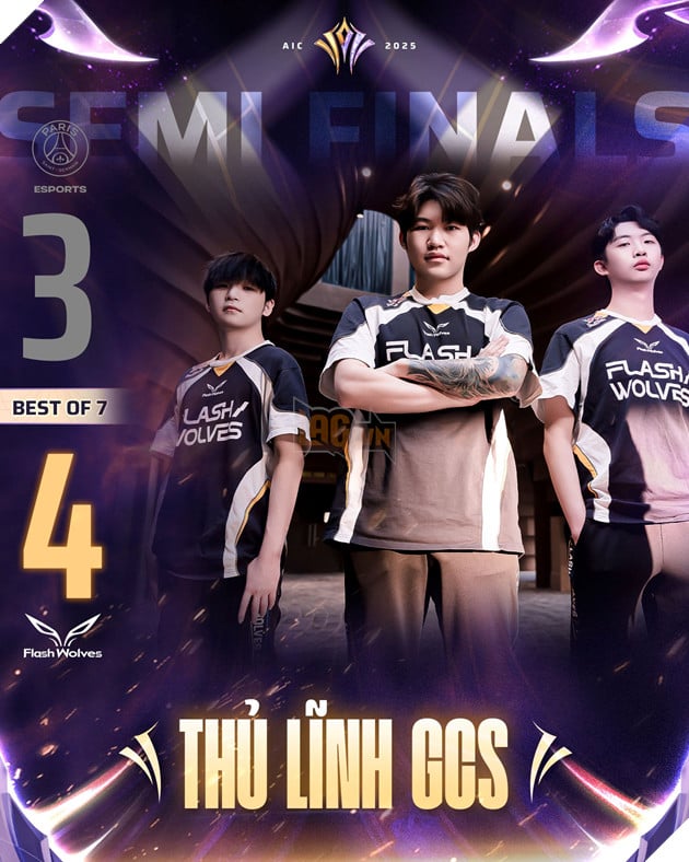 Flash Wolves thành công níu giữ hy vọng chinh phục “Grand Slam” tại AIC 2025 
