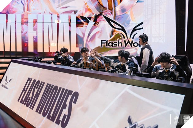 Flash Wolves thành công quân bình tỷ số sau khi bị đối thủ dẫn trước