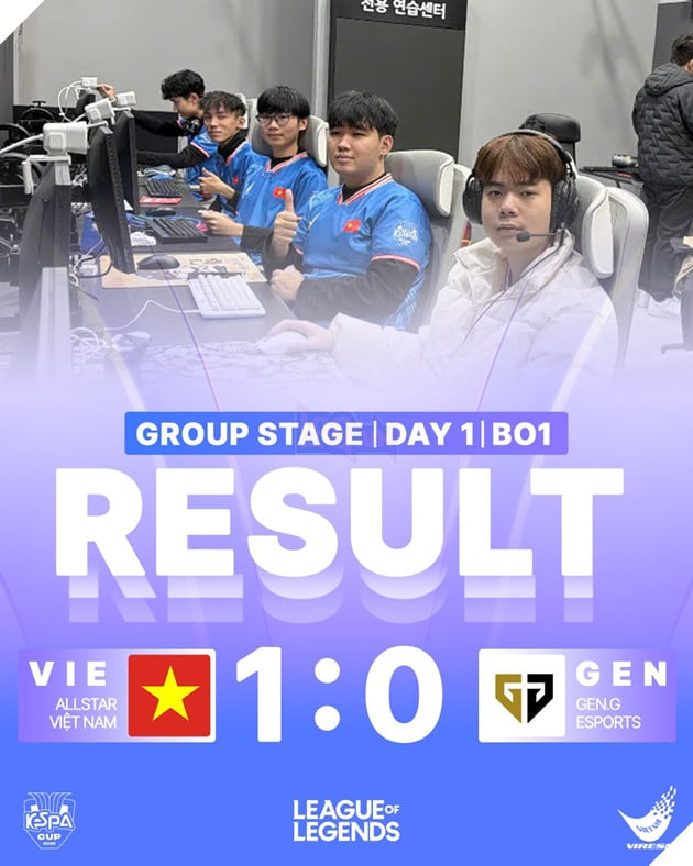 KeSPA Cup 2025: Đội Tuyển All Stars Việt Nam Kết Thúc Giải Đấu Giao Hữu Sau Hai Ngày