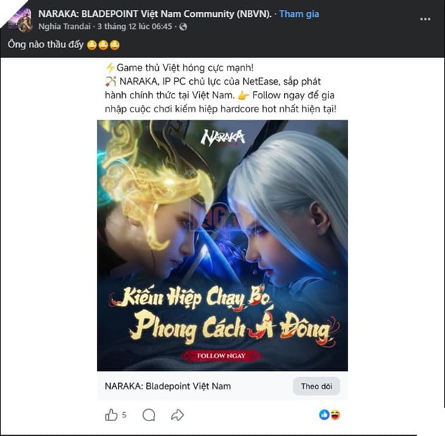 Cộng Đồng NARAKA: BLADEPOINT Việt Nam Xôn Xao Trước Tin Game Sắp Có Bản Chính Chủ  2