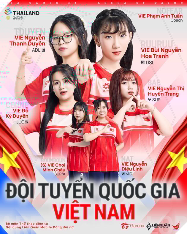 Đội Tuyển Quốc Gia Liên Quân Mobile Việt Nam Hướng Đến Huy Chương Vàng SEA Games 33 3