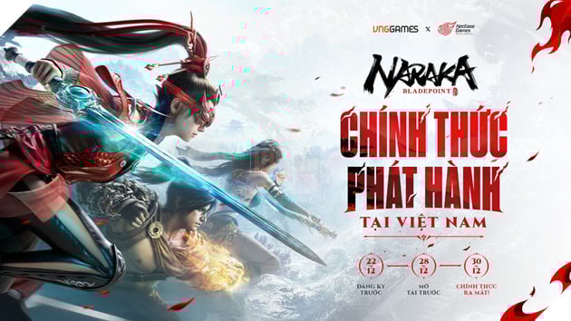 VNGGAMES Chính Thức Phát Hành Siêu Phẩm NARAKA: BLADEPOINT TẠI Việt Nam - Ấn Định Ra Mắt Ngày 30.12.2025