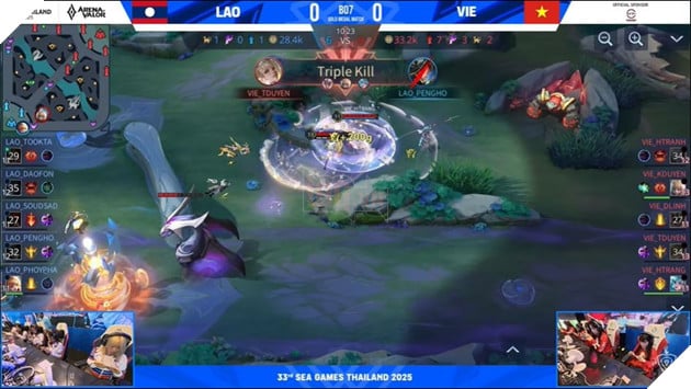 SEA Games 33: Chung kết Liên Quân Mobile Nữ - Việt Nam Chinh Phục Huy Chương Vàng 4