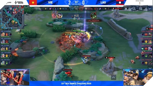 SEA Games 33: Chung kết Liên Quân Mobile Nữ - Việt Nam Chinh Phục Huy Chương Vàng 8