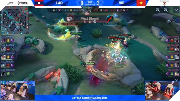 SEA Games 33: Chung kết Liên Quân Mobile Nữ - Việt Nam Chinh Phục Huy Chương Vàng 10